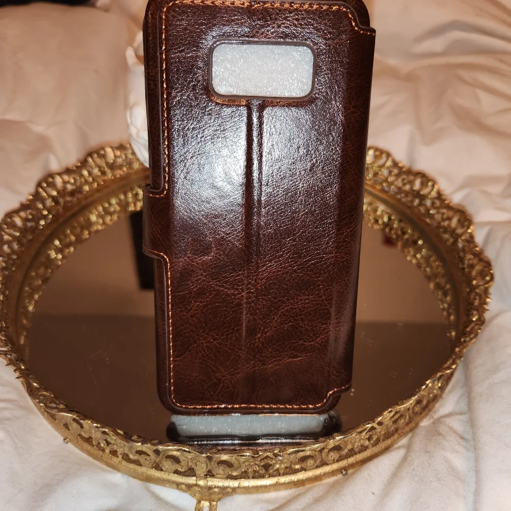 Belemay Genuine Leather Phone Case for Samsung Galaxy 8 Plus